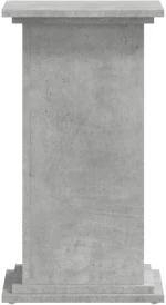 vidaXL Βάσεις Φυτών Γκρι Σκυρ. 33x33x60 εκ. Επεξεργασμένο Ξύλο