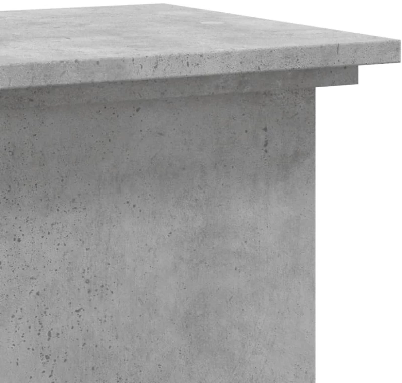 vidaXL Βάσεις Φυτών Γκρι Σκυρ. 33x33x60 εκ. Επεξεργασμένο Ξύλο
