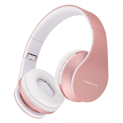 PowerLocus P1 wireless headphones (rose gold)