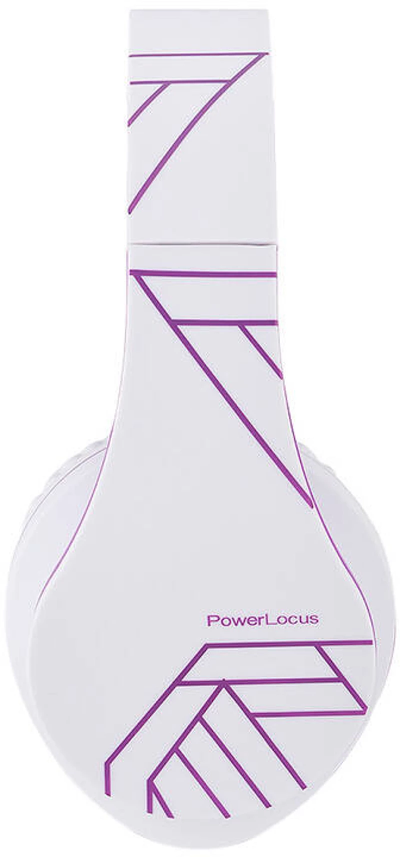 Wireless Headphones PowerLocus P2 (white-purple)