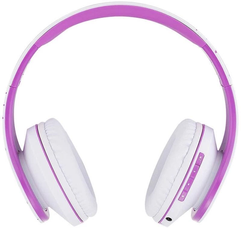 Wireless Headphones PowerLocus P2 (white-purple)