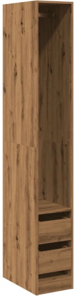 vidaXL Ντουλάπα Αρτισιανή Δρυς 30x50x200εκ από Επεξεργασμένο Ξύλο