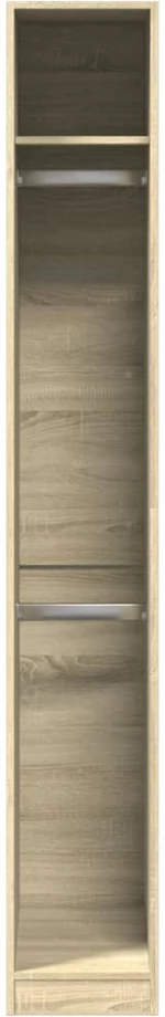 vidaXL Ντουλάπα Sonoma Δρυς 30x50x200 εκ. από Επεξεργασμένο Ξύλο