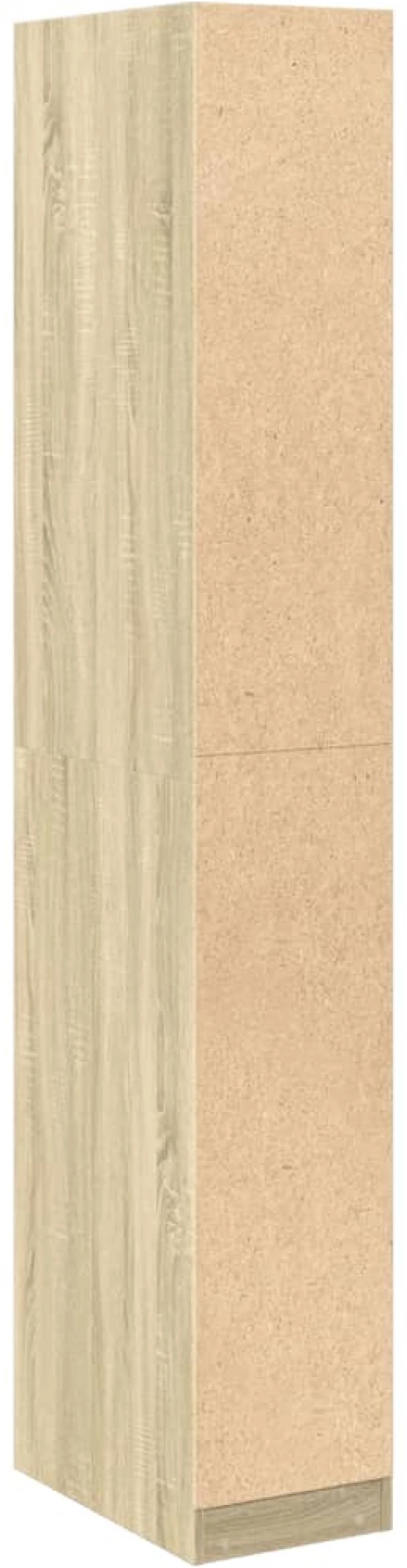 vidaXL Ντουλάπα Sonoma Δρυς 30x50x200 εκ. από Επεξεργασμένο Ξύλο