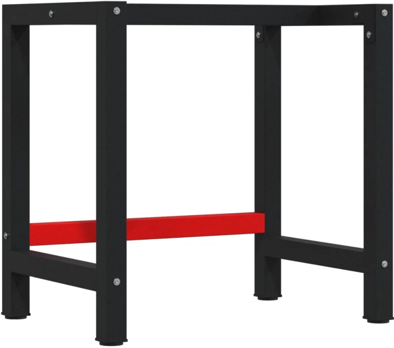 vidaXL Πάγκος Εργασίας Ορθογώνιος 100x60x81,5 εκ. από Μασίφ Ξύλο Δρυός