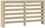 vidaXL Κάλυμμα Καλοριφέρ Sonoma Δρυς 149x20x82 εκ. Επεξεργασμένο Ξύλο