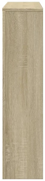 vidaXL Κάλυμμα Καλοριφέρ Sonoma Δρυς 149x20x82 εκ. Επεξεργασμένο Ξύλο