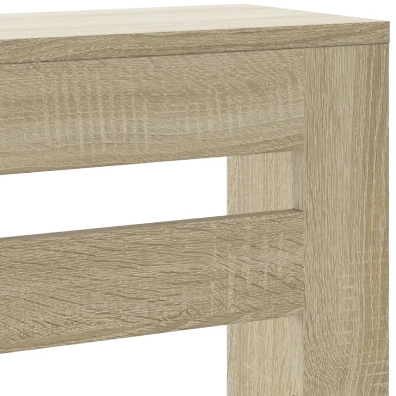 vidaXL Κάλυμμα Καλοριφέρ Sonoma Δρυς 149x20x82 εκ. Επεξεργασμένο Ξύλο