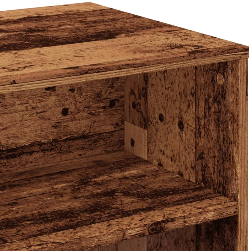 vidaXL Έπιπλο Τηλεόρασης Όψη Παλαιού Ξύλου 120x40x40 εκ. Επεξ. Ξύλο