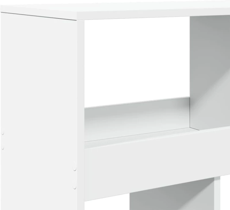 vidaXL Βιβλιοθήκη/Διαχωριστικό Χώρου Λευκό 100x33x187,5 εκ. Επεξ. Ξύλο