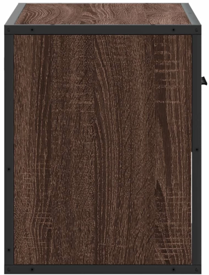 vidaXL Έπιπλο Τηλεόρασης Καφέ Δρυς 60x31x39,5 εκ. Επεξεργασμένο Ξύλο
