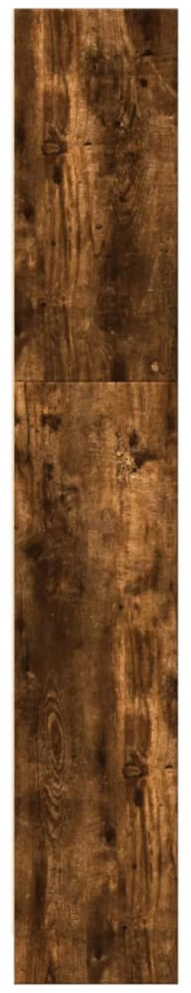 vidaXL Βιβλιοθήκη Καπνιστή Δρυς 80x24x143 εκ. από Επεξεργασμένο Ξύλο