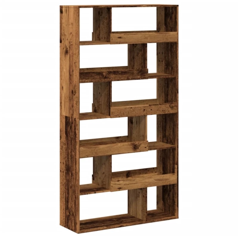 vidaXL Βιβλιοθήκη Όψη Παλαιού Ξύλου 100x33x187,5εκ. Επεξεργασμένο Ξύλο