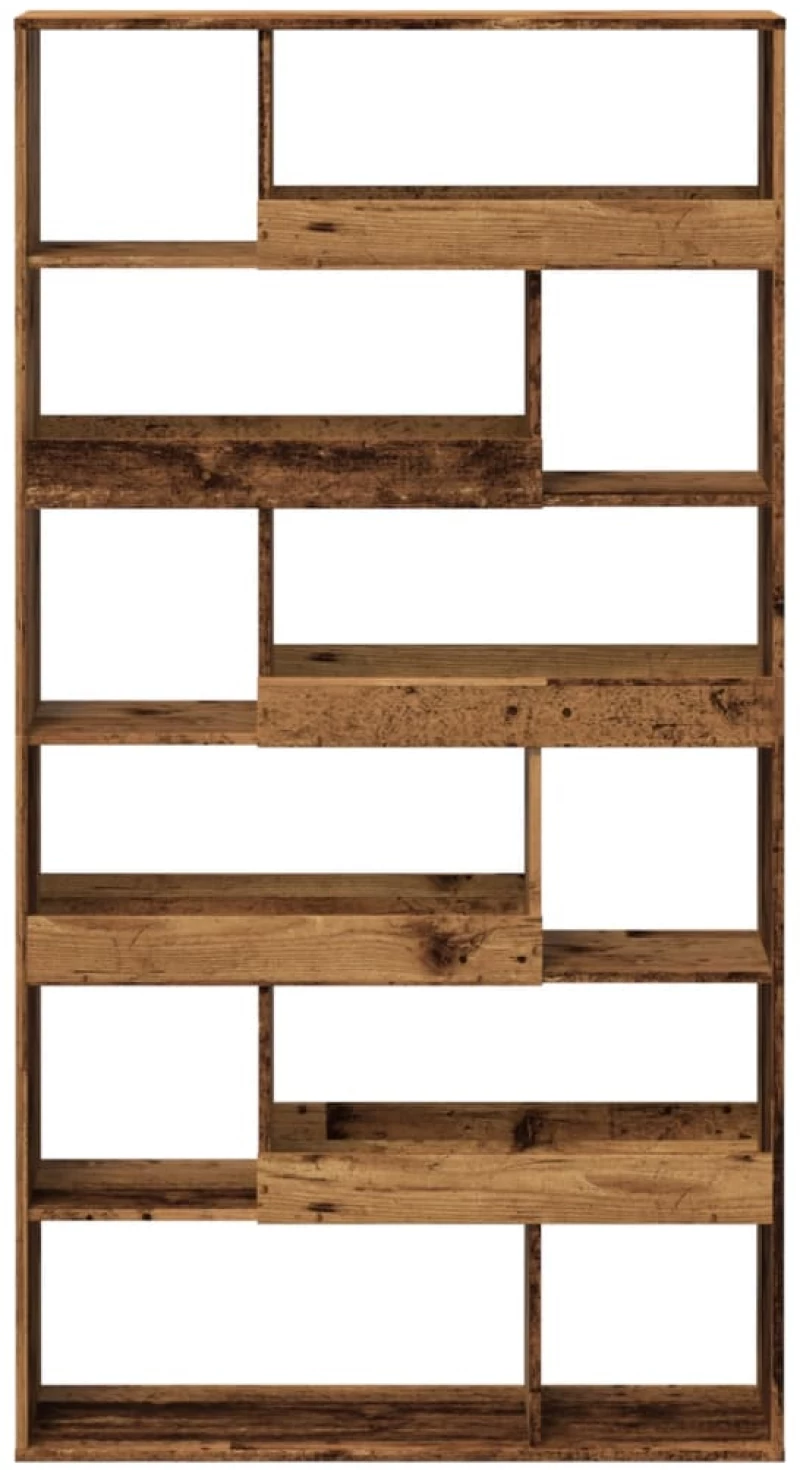 vidaXL Βιβλιοθήκη Όψη Παλαιού Ξύλου 100x33x187,5εκ. Επεξεργασμένο Ξύλο