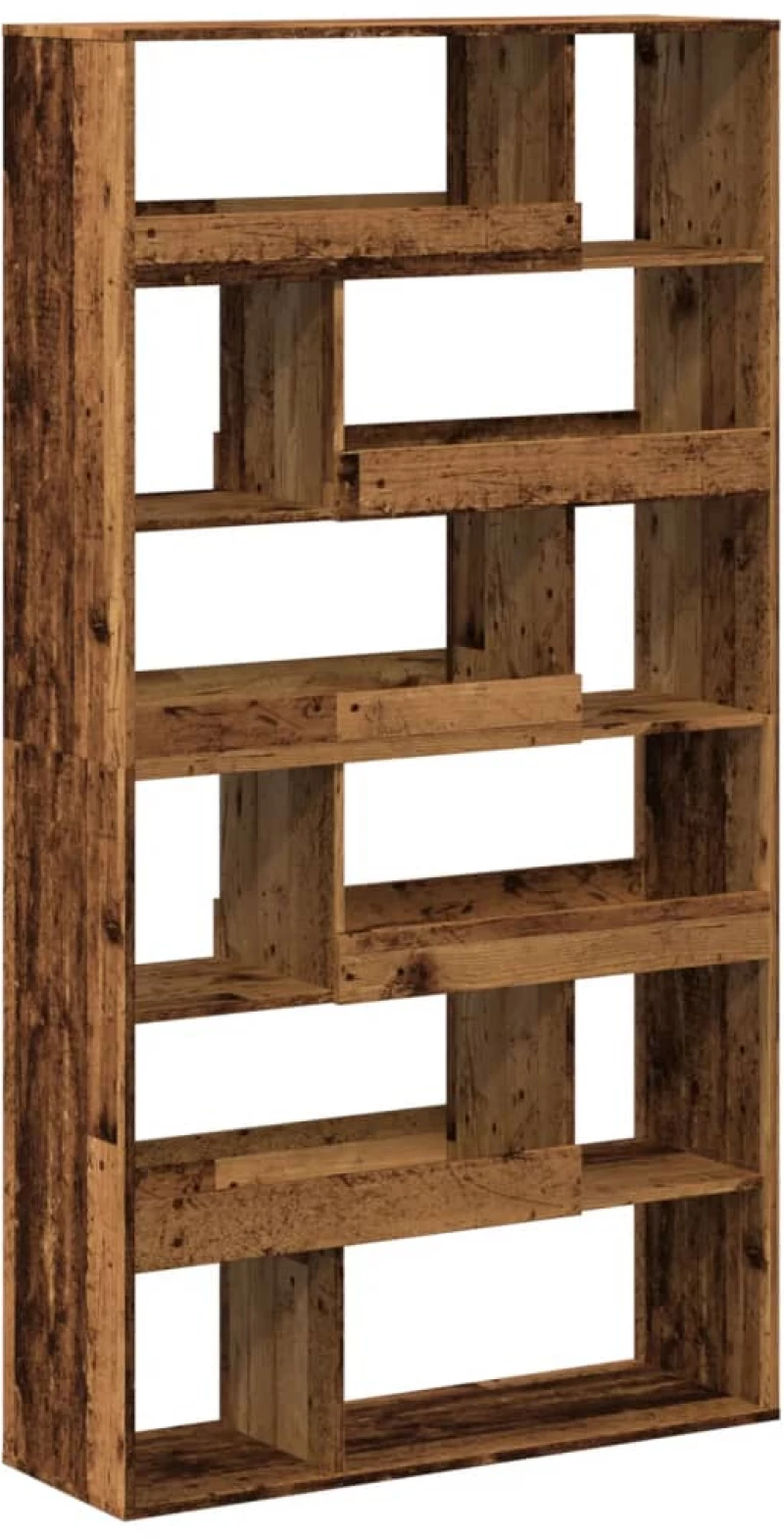 vidaXL Βιβλιοθήκη Όψη Παλαιού Ξύλου 100x33x187,5εκ. Επεξεργασμένο Ξύλο