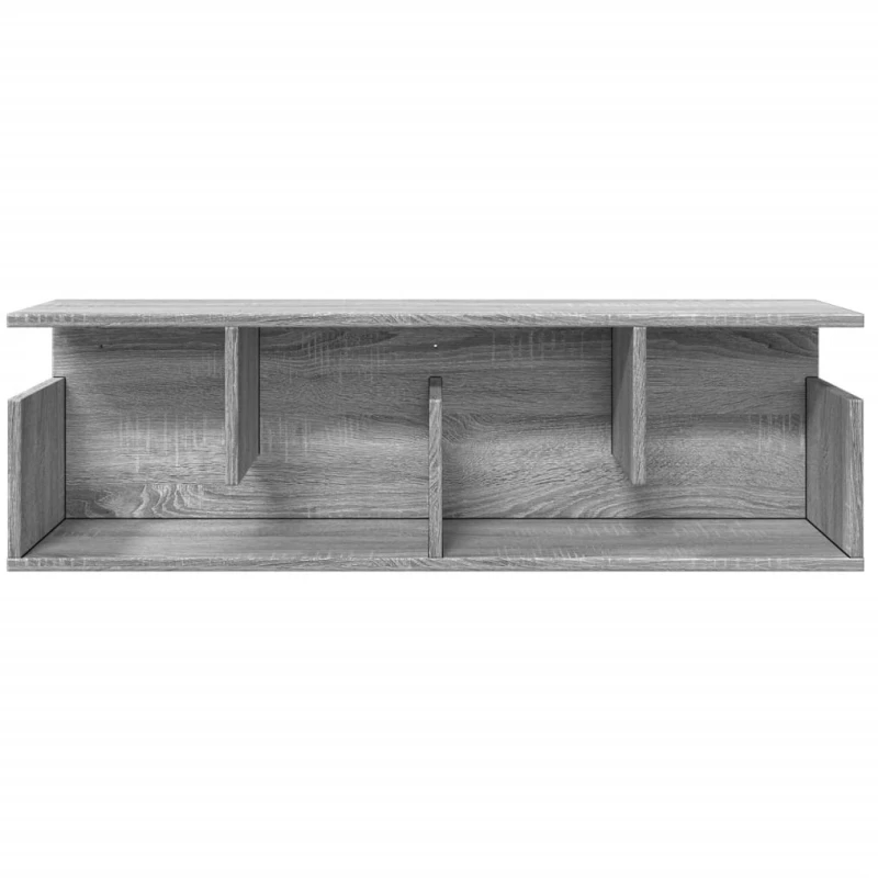 vidaXL Ντουλάπι Τοίχου Γκρι Sonoma 100x20x30 εκ από Επεξεργασμένο Ξύλο