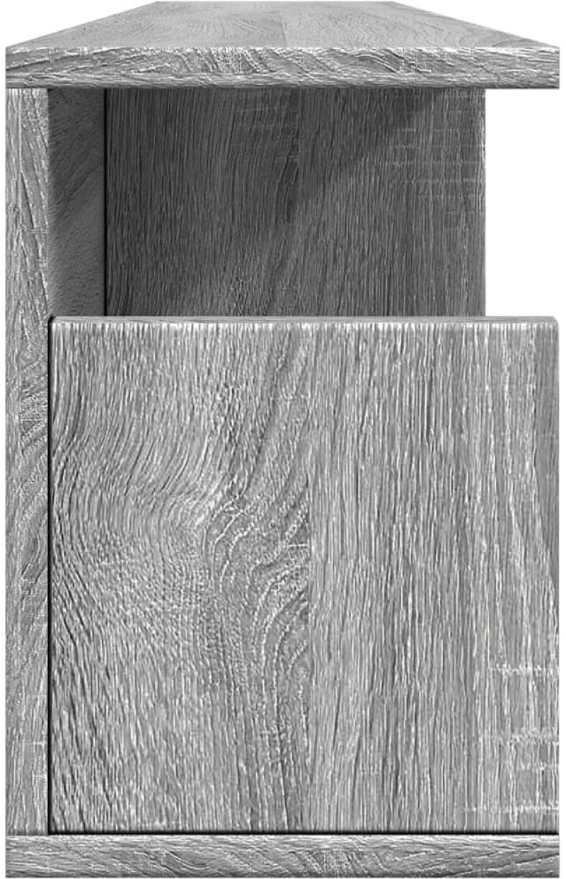 vidaXL Ντουλάπι Τοίχου Γκρι Sonoma 100x20x30 εκ από Επεξεργασμένο Ξύλο