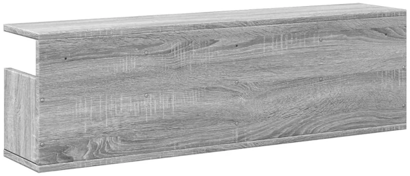 vidaXL Ντουλάπι Τοίχου Γκρι Sonoma 100x20x30 εκ από Επεξεργασμένο Ξύλο