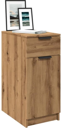 vidaXL Ντουλάπι Γραφείου Artisan Δρυς 33x50x75 εκ. Επεξεργασμένο Ξύλο