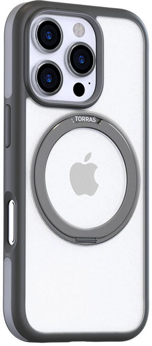 Case Torras Ostand R Fusion dla iPhone 16 Pro (Szare)