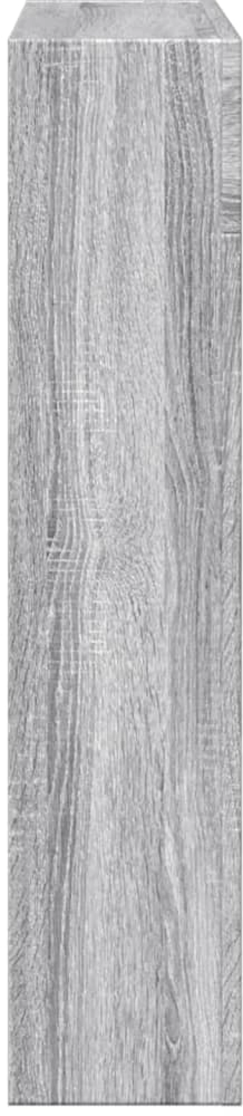 vidaXL Πλαίσιο Τζακιού Γκρι Sonoma 81x18x82 εκ. από Επεξ. Ξύλο
