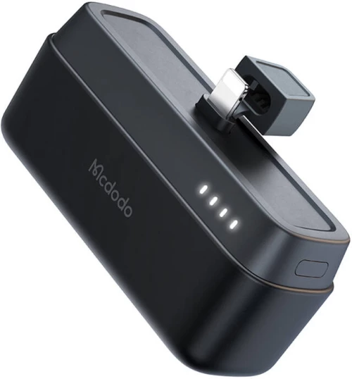 Mcdodo Power Bank MC-6281 20W, 5000mAh with Lightning connector (black)