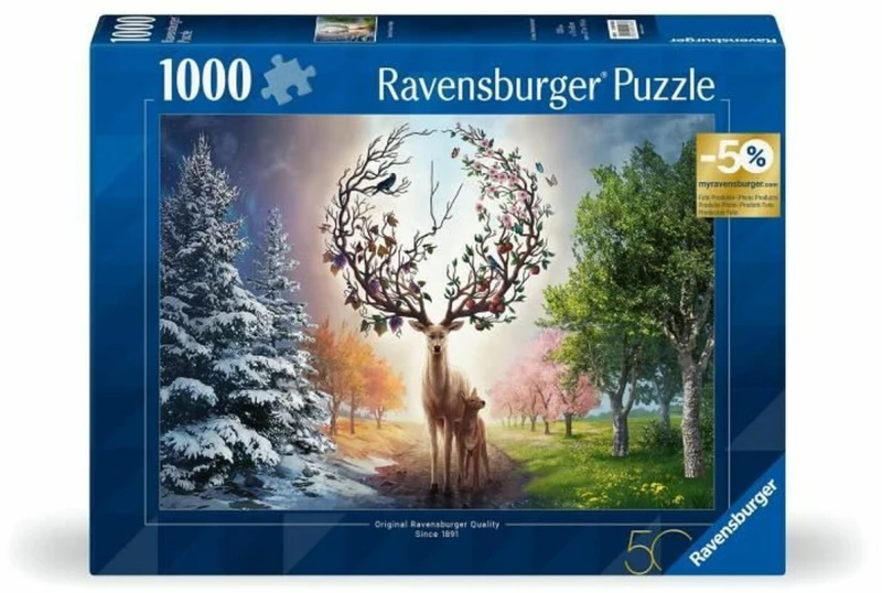 Παζλ Ravensburger The magic deer and the four seasons