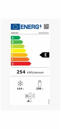 Συνδυασμένο Ψυγείο Samsung RB34C600ESAEF Χάλυβας