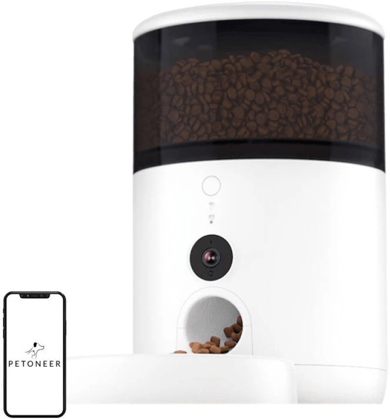 Petoneer NutriVue smart food dispenser (with stainless steel bowl)