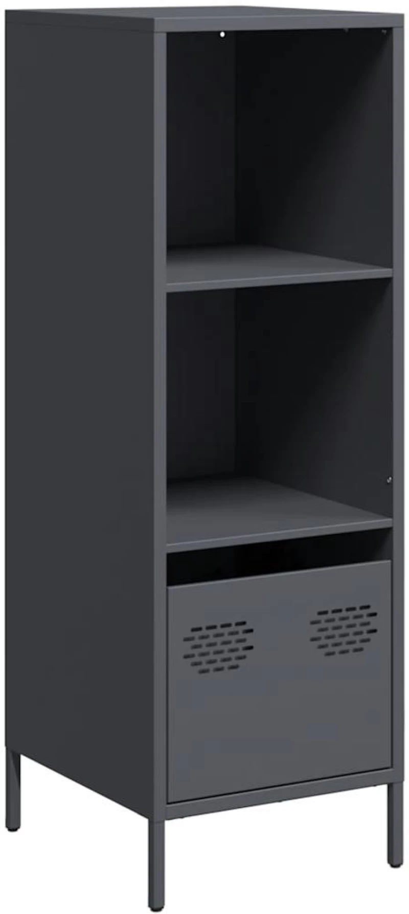 vidaXL Ντουλάπι Ανθρακί 35x39x103,5 εκ. από Χάλυβα