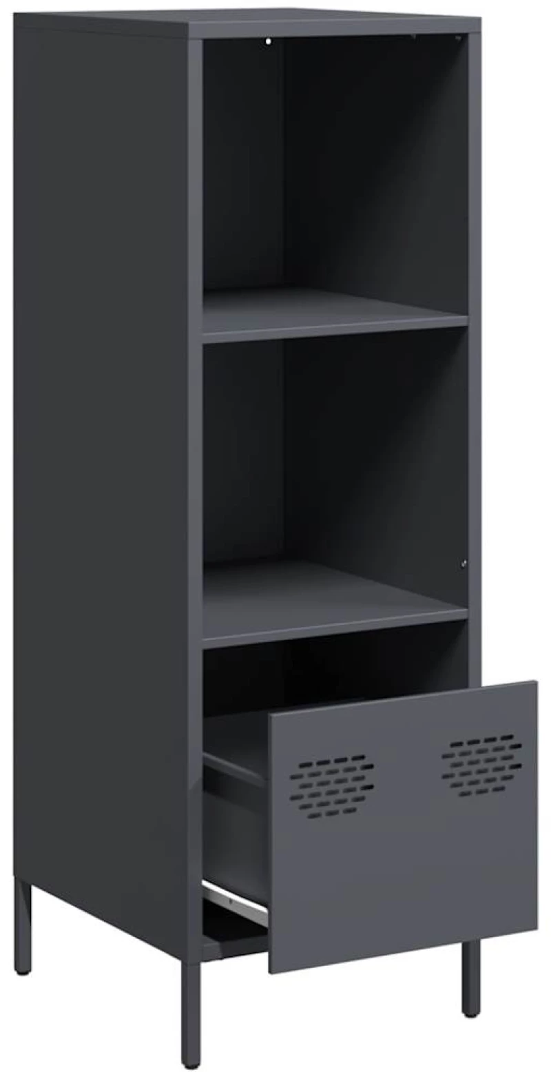 vidaXL Ντουλάπι Ανθρακί 35x39x103,5 εκ. από Χάλυβα