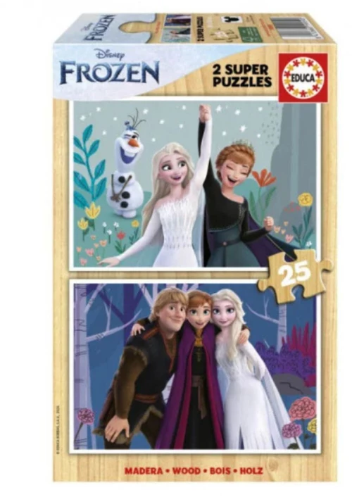 Σετ 2 Παζλ Frozen