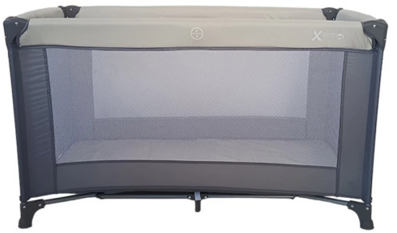 X-TREME BABY Παρκοκρέβατο 125x65cm Grey Sand XT297
