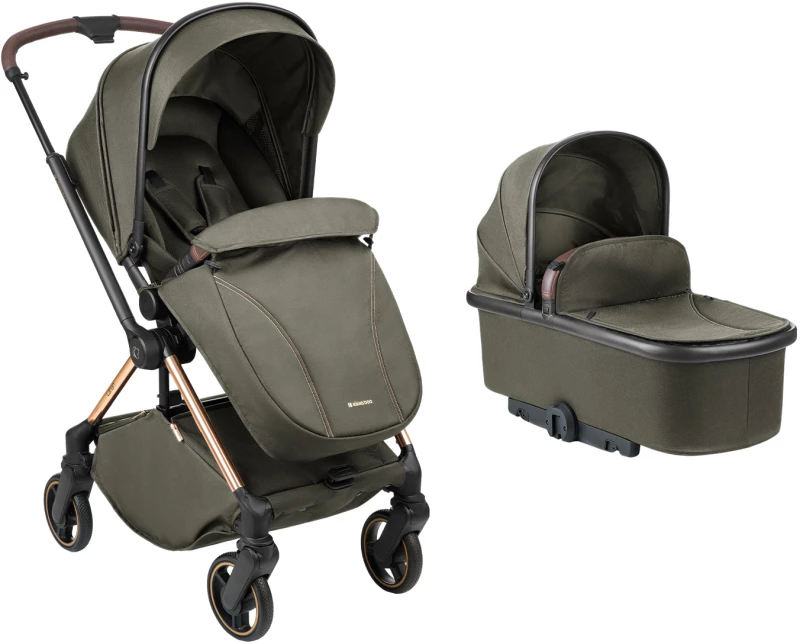 Kikka Boo Καρότσι 2in1 with carrycot Lanah Army Green 31001020148