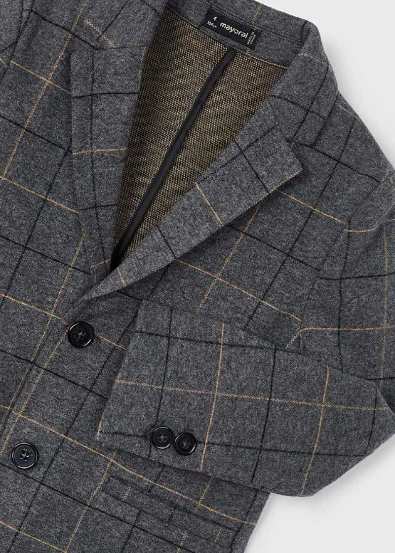 Mayoral Blazer σακακι ανετο γκρι σκουρ 14-04460-045 4460 Αγόρι