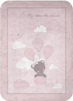 Kikka Boo Super soft Κουβέρτα 80/110cm Dream Big Pink 31103020159