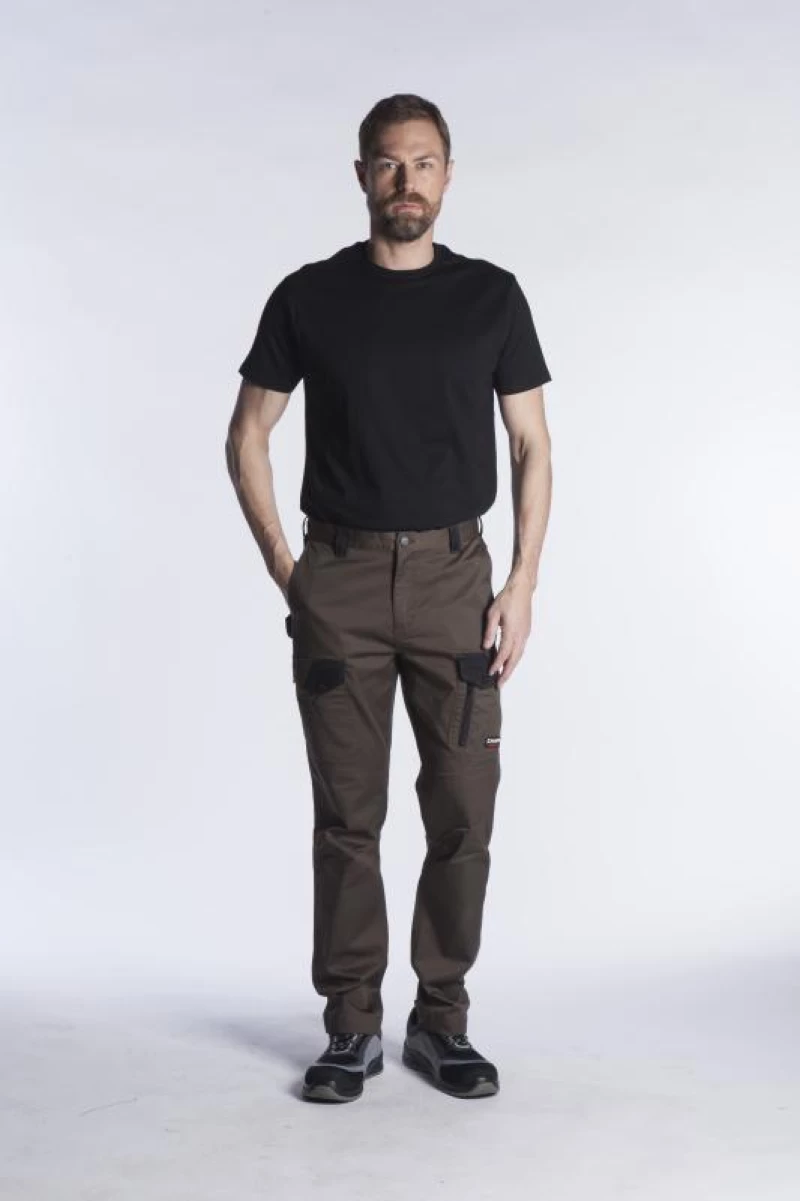 Παντελόνι εργατικό strech GRAY/BLACK