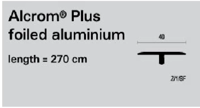 Profilpas Προφίλ κουμπωτό για Ξύλινα & Laminate πατώματα Unisystem Plus / C13