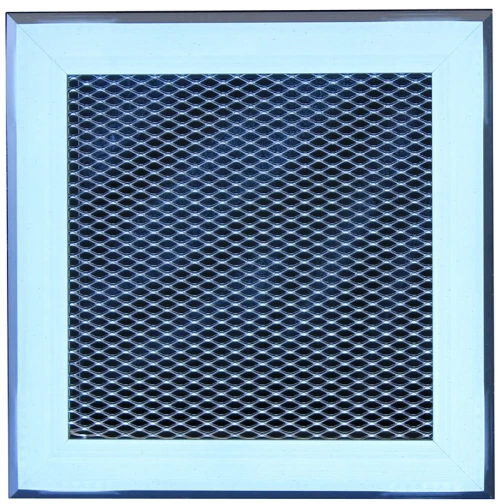 Τετράγωνη περσίδα τζακιού με Πλέγμα 100x100mm / 1010.1
