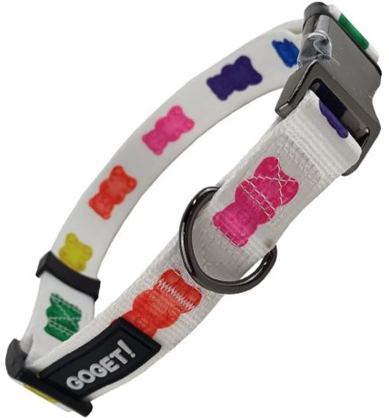 Goget Κολάρο με Μεταλλικό κλιπ Gummy Bear M 2x35-55cm