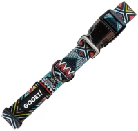 Goget Κολάρο με Πλαστικό Κλιπ Kaleidoscope Λευκό XS 1x20-30cm