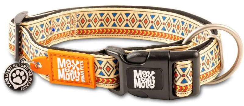 Max And Molly Περιλαίμιο Σκύλου Smart ID Collar Ethnic Small 1,5cm x 28-45cm
