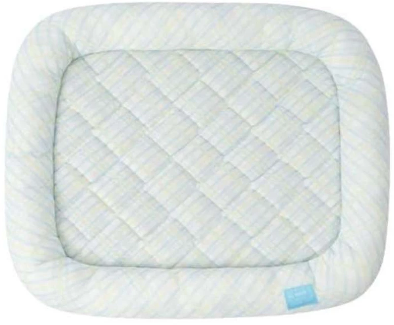 Zeze Pet Cooling Bed Checkered Milky Blue 60x60cm