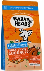 Barking Heads Little Paws Small Bowl Licking Goodness Chicken 1,5kg