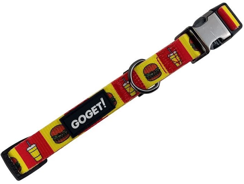 Goget Κολάρο με Μεταλλικό κλιπ Classic Burger L 2.5x50-70cm