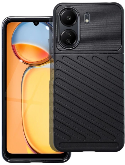 THUNDER case for XIAOMI Redmi 13C / POCO C65 black