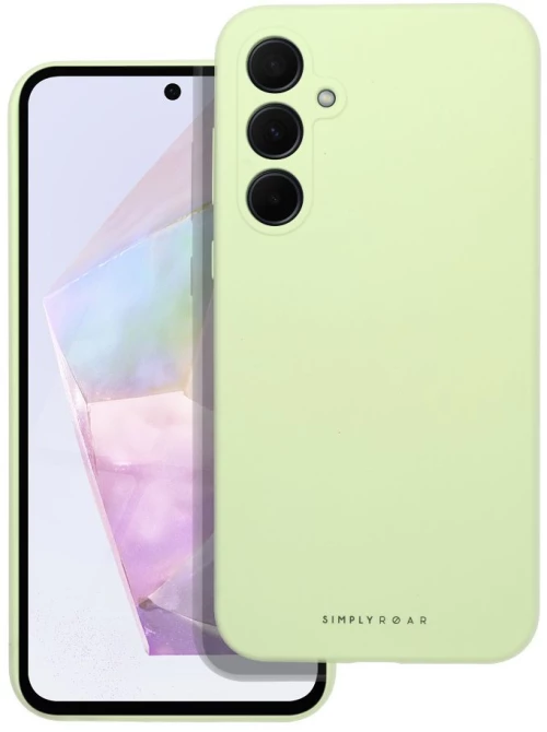 Roar Cloud-Skin Case - for Samsung Galaxy A35 5G Light green