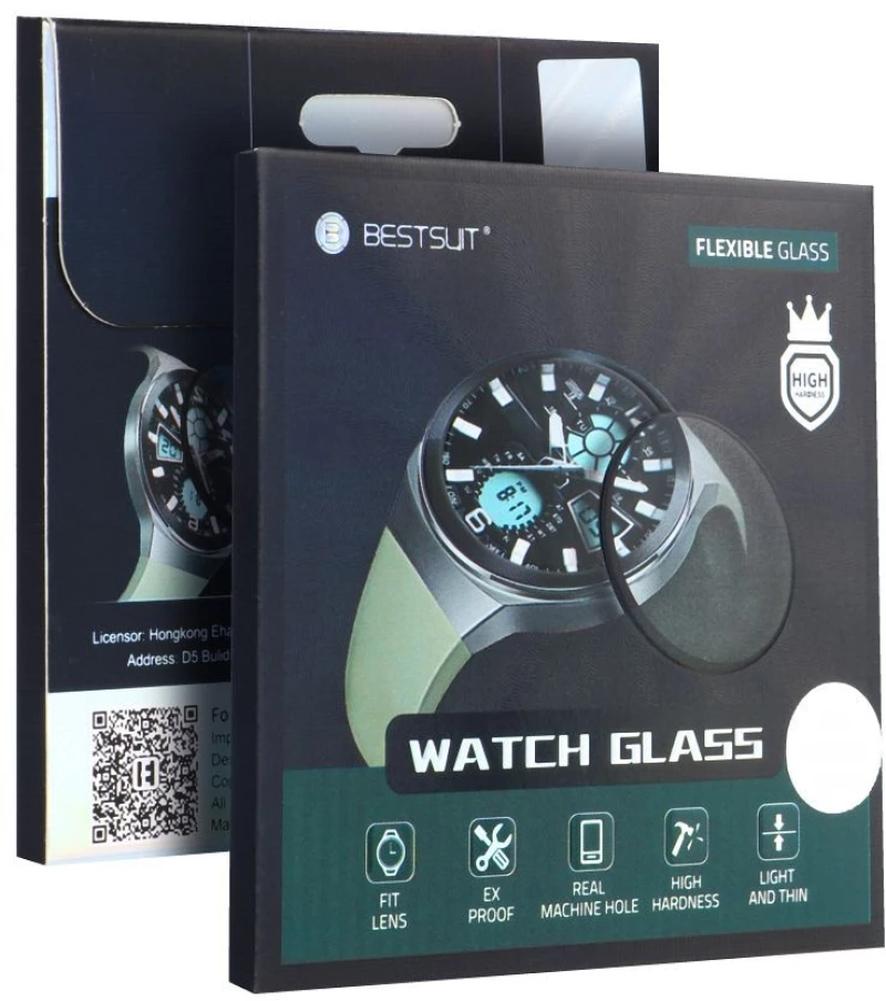 Bestsuit Flexible Hybrid Glass for Samsung Galaxy Watch 6 Classic 43mm