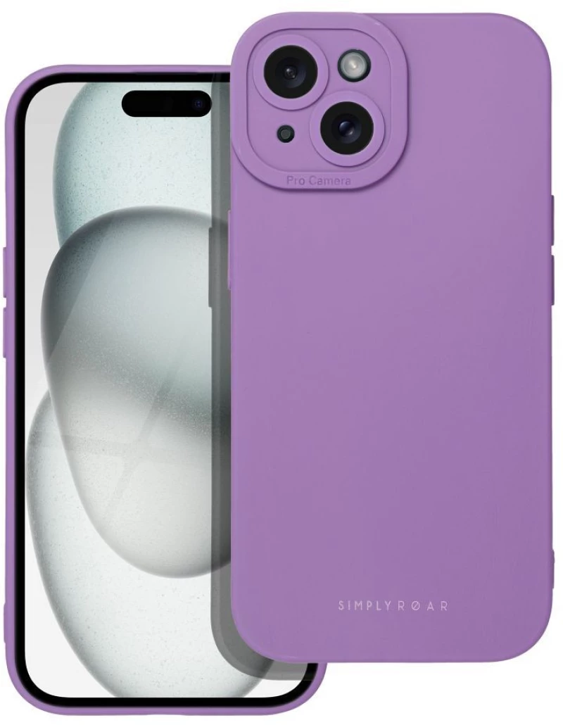 Roar Luna Case for iPhone 15 Violet