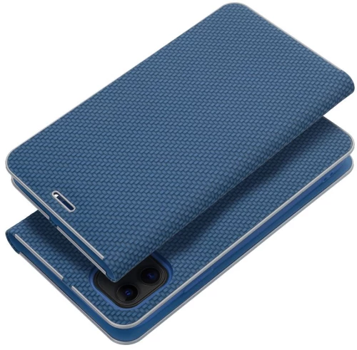 LUNA Book Carbon for IPHONE 15 Pro Max blue